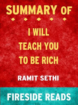 cover image of I Will Teach You to Be Rich by Ramit Sethi